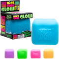 Schylling NeeDoh Nice Cube Glow - Squeeze Toy with a Super Solid Squish